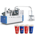 Double pe tea class wrapping paper cup machine